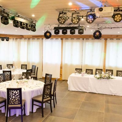 Salle de réception pour mariage, anniversaire à côté de Millau en Aveyron