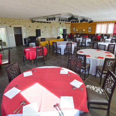 Salle de restauration pour repas d'entreprise en Aveyron