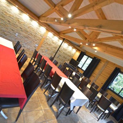 Salle de restauration pour repas d'entreprise en Aveyron