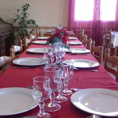 Salle de restauration pour repas d'entreprise en Aveyron